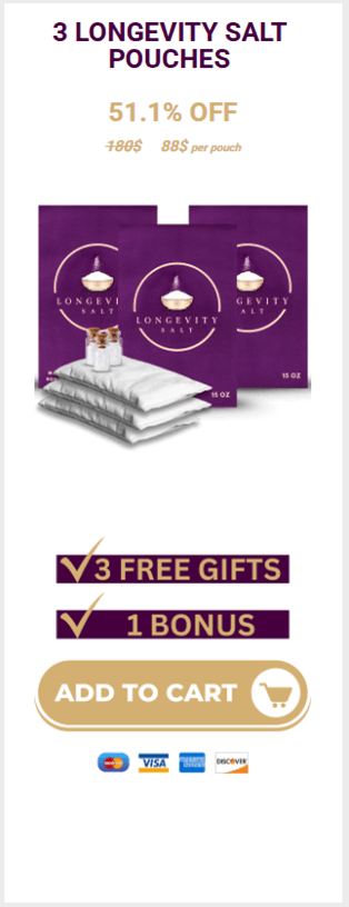 Longevity Salt Price